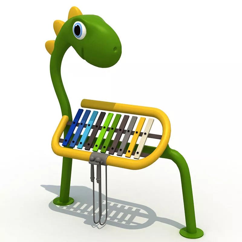 Dinoszaurusz alakú ütőhangszerek