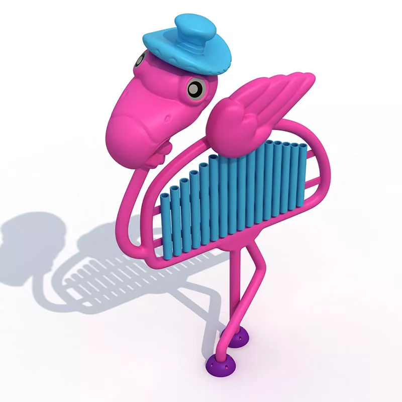 Flamingo alakú ütőhangszerek